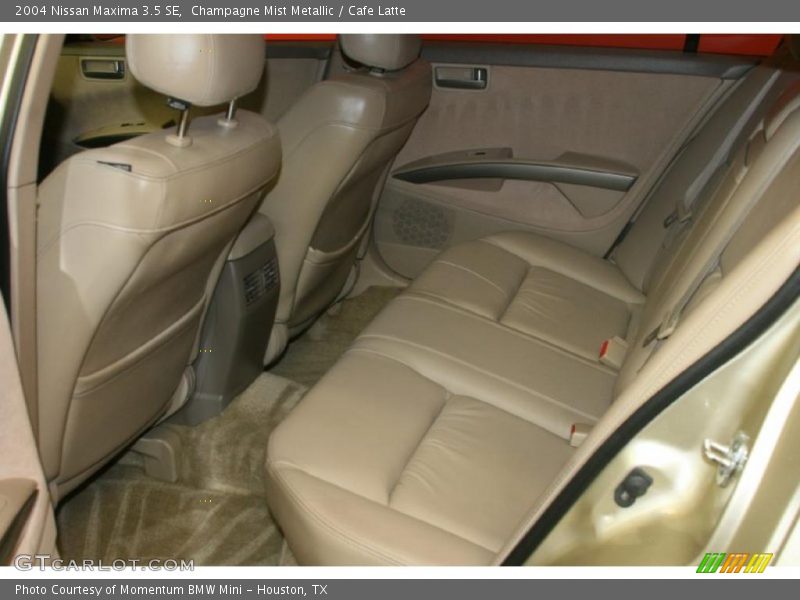 Champagne Mist Metallic / Cafe Latte 2004 Nissan Maxima 3.5 SE