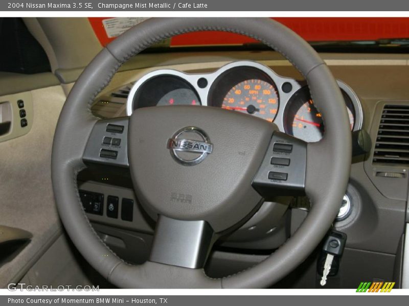 Champagne Mist Metallic / Cafe Latte 2004 Nissan Maxima 3.5 SE