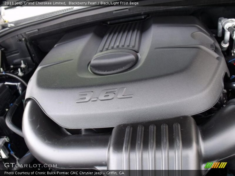 Blackberry Pearl / Black/Light Frost Beige 2011 Jeep Grand Cherokee Limited