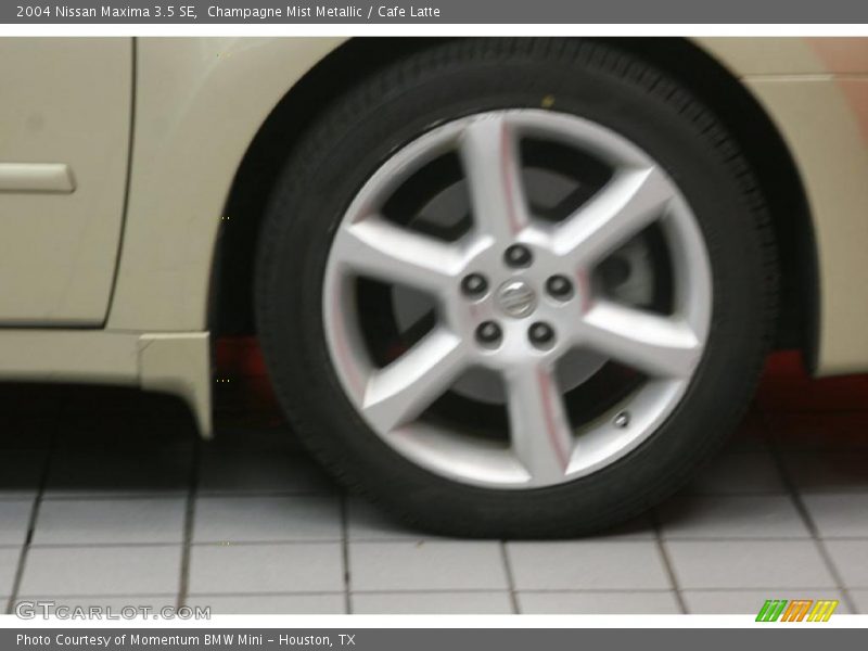 Champagne Mist Metallic / Cafe Latte 2004 Nissan Maxima 3.5 SE