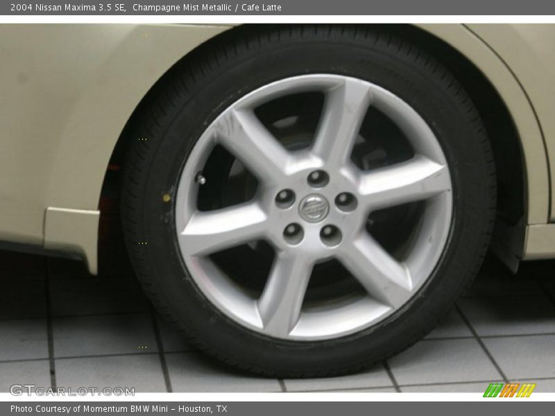 Champagne Mist Metallic / Cafe Latte 2004 Nissan Maxima 3.5 SE
