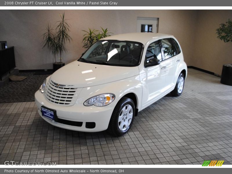 Cool Vanilla White / Pastel Slate Gray 2008 Chrysler PT Cruiser LX