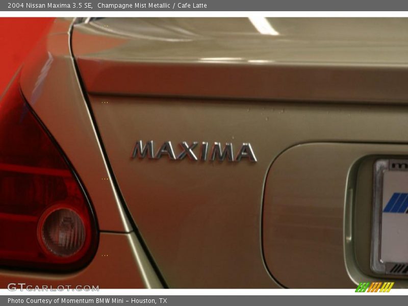 Champagne Mist Metallic / Cafe Latte 2004 Nissan Maxima 3.5 SE