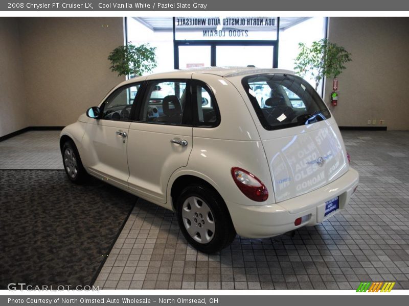 Cool Vanilla White / Pastel Slate Gray 2008 Chrysler PT Cruiser LX