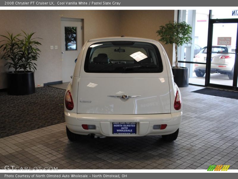 Cool Vanilla White / Pastel Slate Gray 2008 Chrysler PT Cruiser LX
