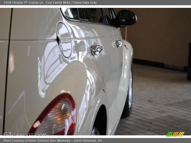 Cool Vanilla White / Pastel Slate Gray 2008 Chrysler PT Cruiser LX