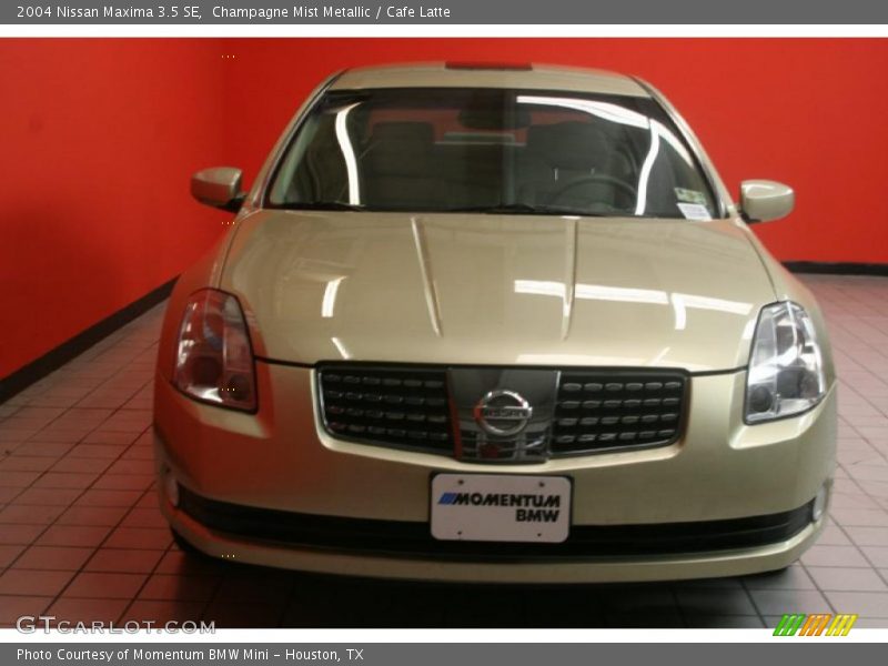 Champagne Mist Metallic / Cafe Latte 2004 Nissan Maxima 3.5 SE
