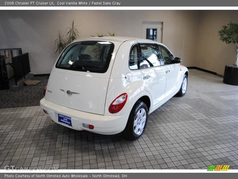 Cool Vanilla White / Pastel Slate Gray 2008 Chrysler PT Cruiser LX