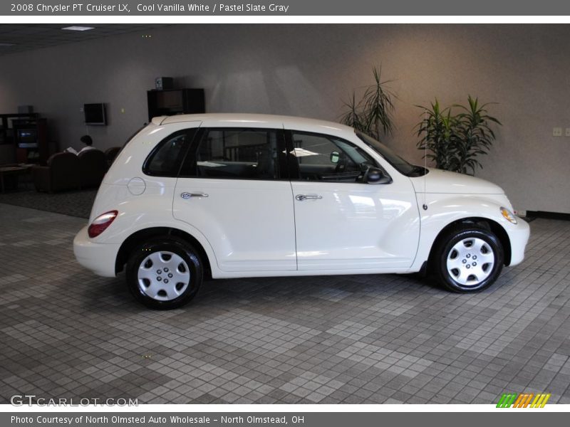 Cool Vanilla White / Pastel Slate Gray 2008 Chrysler PT Cruiser LX
