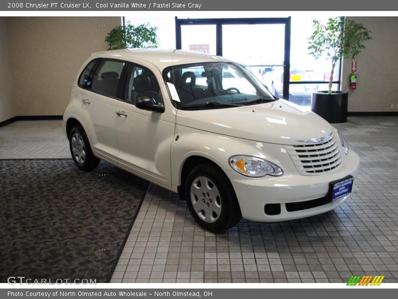 Cool Vanilla White / Pastel Slate Gray 2008 Chrysler PT Cruiser LX