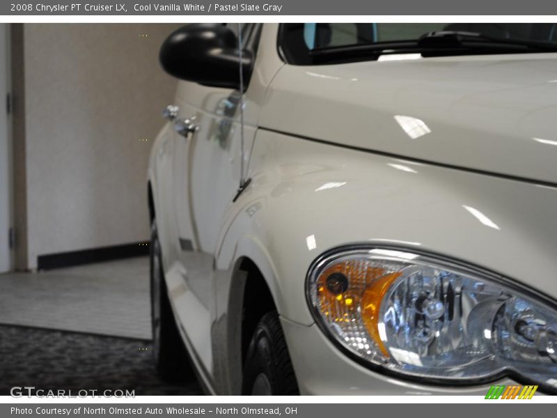 Cool Vanilla White / Pastel Slate Gray 2008 Chrysler PT Cruiser LX