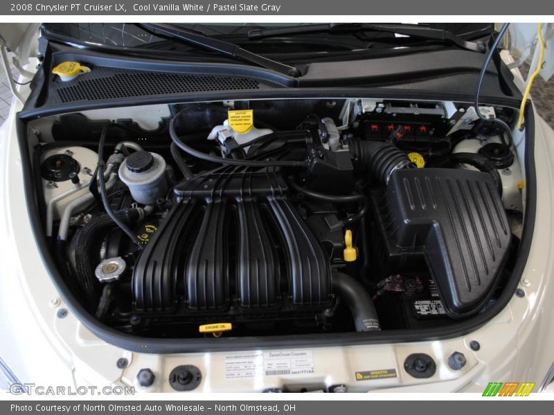 Cool Vanilla White / Pastel Slate Gray 2008 Chrysler PT Cruiser LX