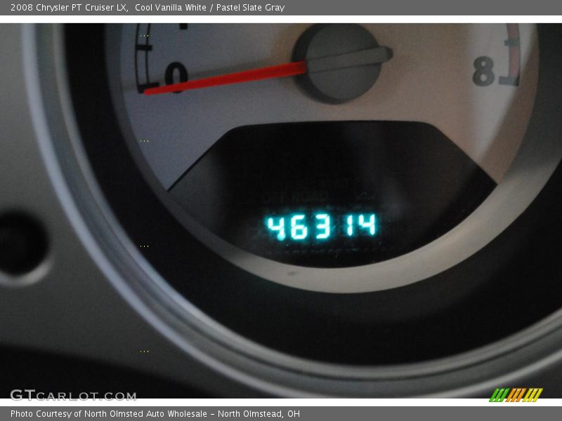 Cool Vanilla White / Pastel Slate Gray 2008 Chrysler PT Cruiser LX