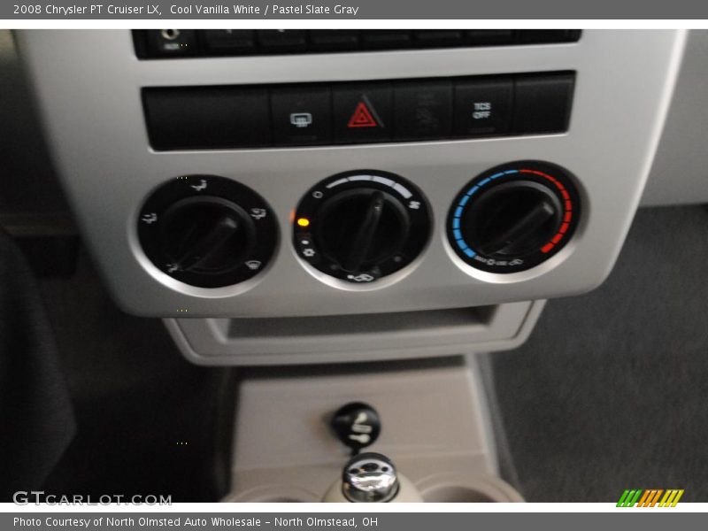 Cool Vanilla White / Pastel Slate Gray 2008 Chrysler PT Cruiser LX