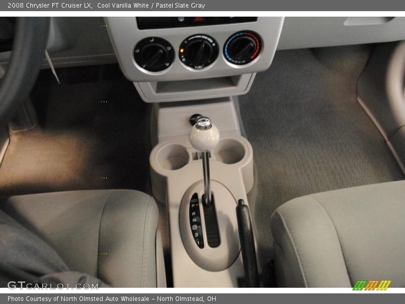 Cool Vanilla White / Pastel Slate Gray 2008 Chrysler PT Cruiser LX