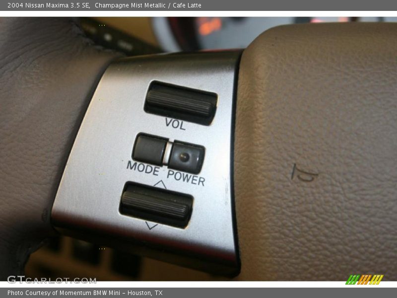 Champagne Mist Metallic / Cafe Latte 2004 Nissan Maxima 3.5 SE