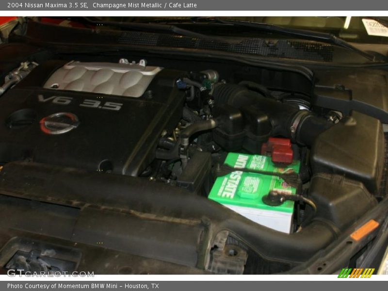 Champagne Mist Metallic / Cafe Latte 2004 Nissan Maxima 3.5 SE
