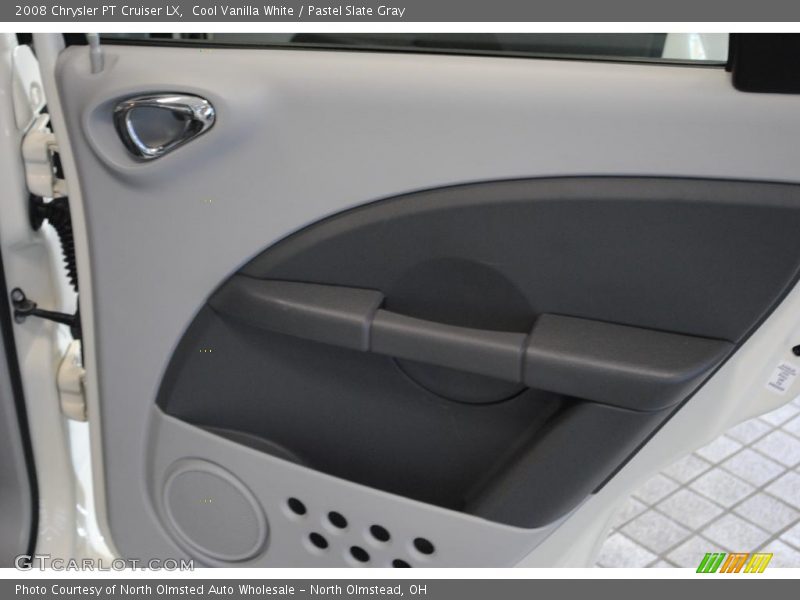 Cool Vanilla White / Pastel Slate Gray 2008 Chrysler PT Cruiser LX