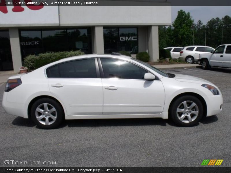 Winter Frost Pearl / Charcoal 2008 Nissan Altima 2.5 S