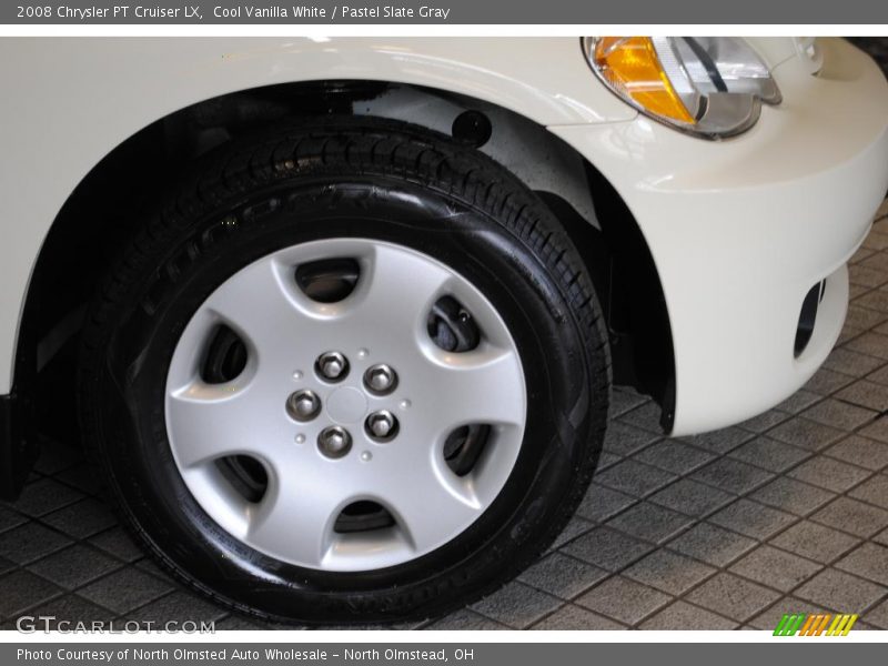 Cool Vanilla White / Pastel Slate Gray 2008 Chrysler PT Cruiser LX