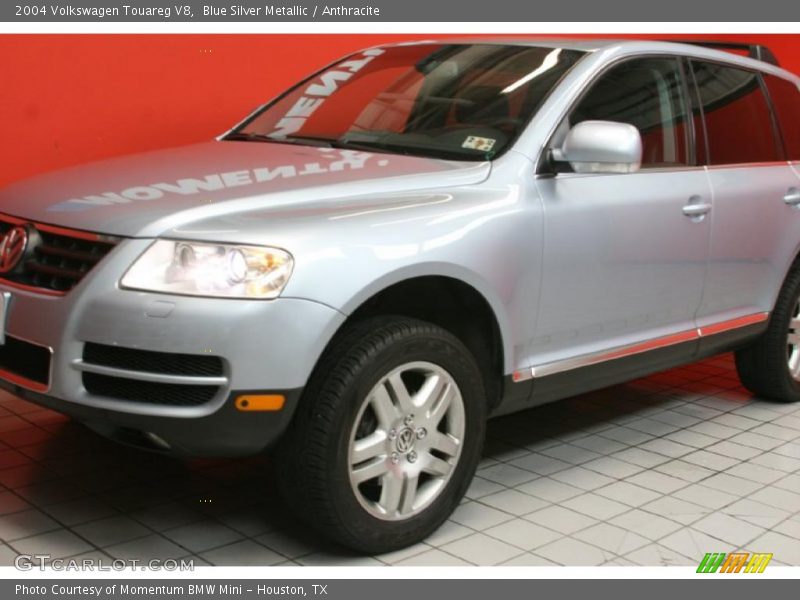 Blue Silver Metallic / Anthracite 2004 Volkswagen Touareg V8