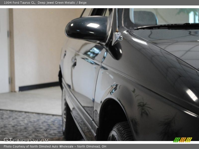Deep Jewel Green Metallic / Beige 1994 Ford Taurus GL