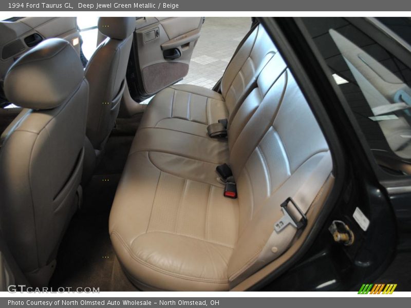 Deep Jewel Green Metallic / Beige 1994 Ford Taurus GL
