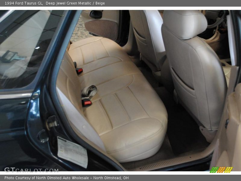 Deep Jewel Green Metallic / Beige 1994 Ford Taurus GL