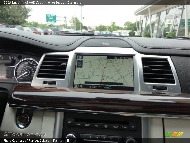 White Suede / Cashmere 2009 Lincoln MKS AWD Sedan