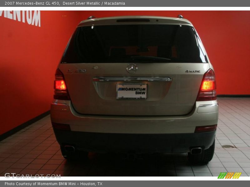 Desert Silver Metallic / Macadamia 2007 Mercedes-Benz GL 450