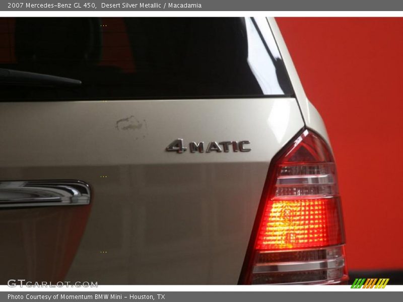 Desert Silver Metallic / Macadamia 2007 Mercedes-Benz GL 450