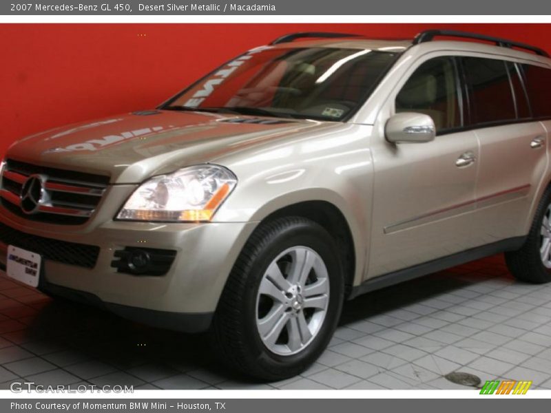 Desert Silver Metallic / Macadamia 2007 Mercedes-Benz GL 450