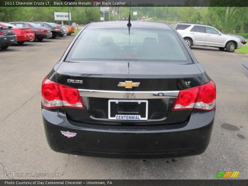 Black Granite Metallic / Jet Black Leather 2011 Chevrolet Cruze LT