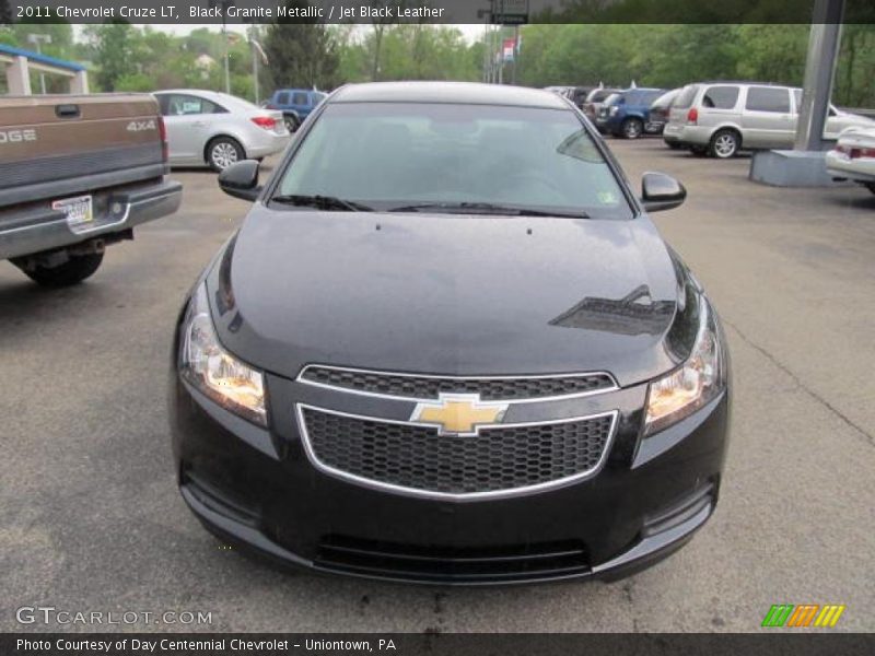 Black Granite Metallic / Jet Black Leather 2011 Chevrolet Cruze LT