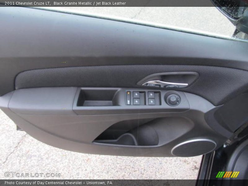 Black Granite Metallic / Jet Black Leather 2011 Chevrolet Cruze LT