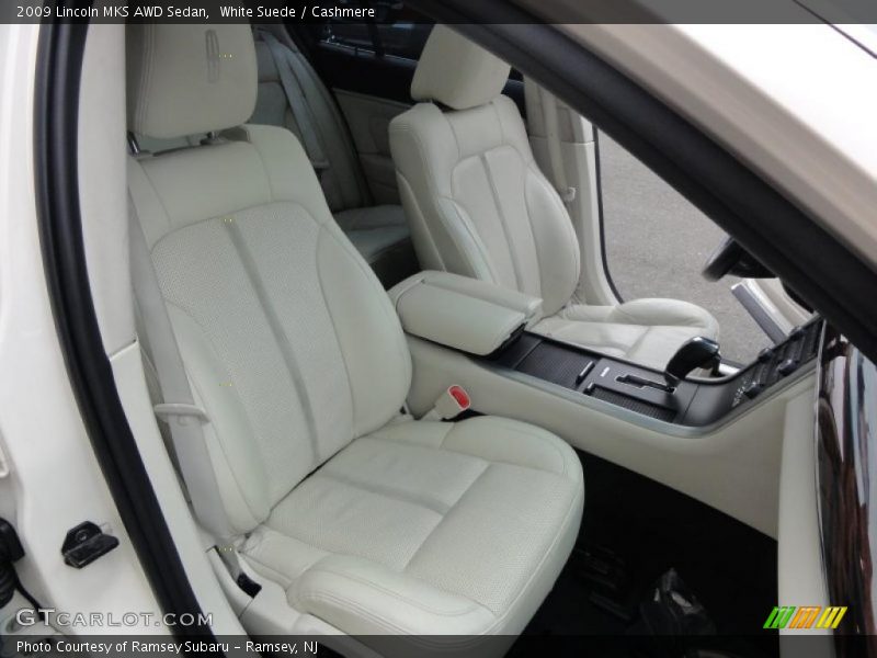 White Suede / Cashmere 2009 Lincoln MKS AWD Sedan