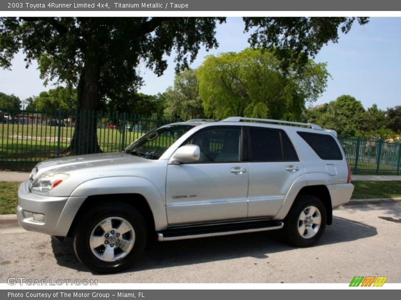 Titanium Metallic / Taupe 2003 Toyota 4Runner Limited 4x4