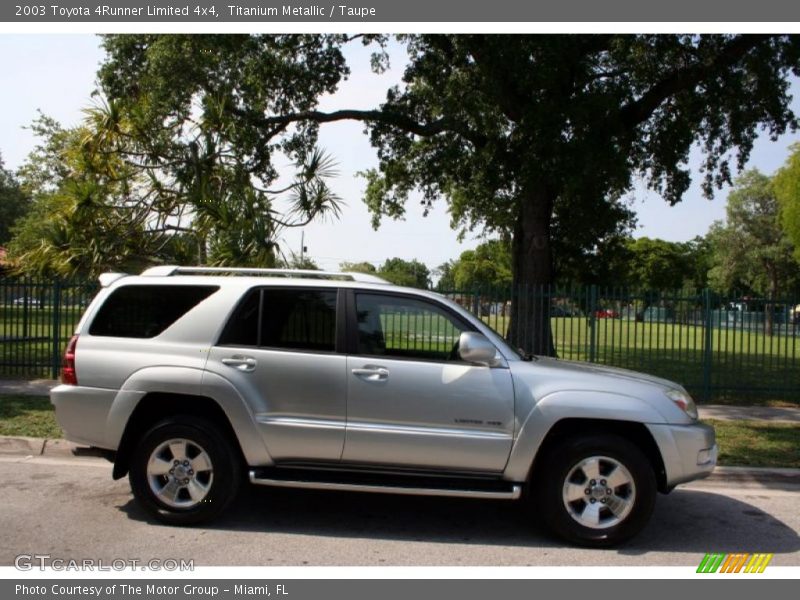Titanium Metallic / Taupe 2003 Toyota 4Runner Limited 4x4
