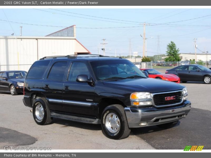 Carbon Metallic / Pewter/Dark Pewter 2003 GMC Yukon SLT