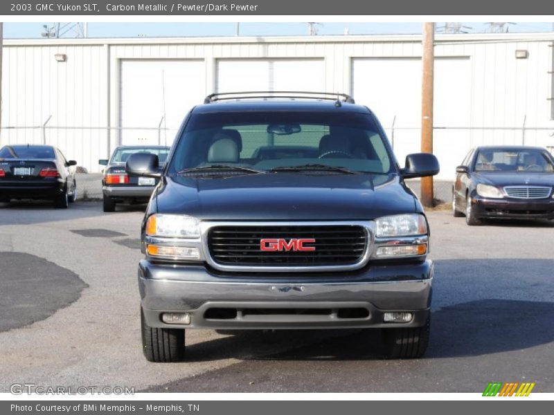 Carbon Metallic / Pewter/Dark Pewter 2003 GMC Yukon SLT