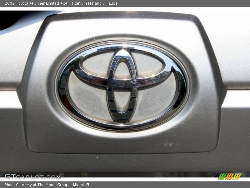 Titanium Metallic / Taupe 2003 Toyota 4Runner Limited 4x4