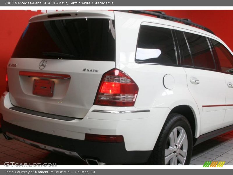 Arctic White / Macadamia 2008 Mercedes-Benz GL 450 4Matic