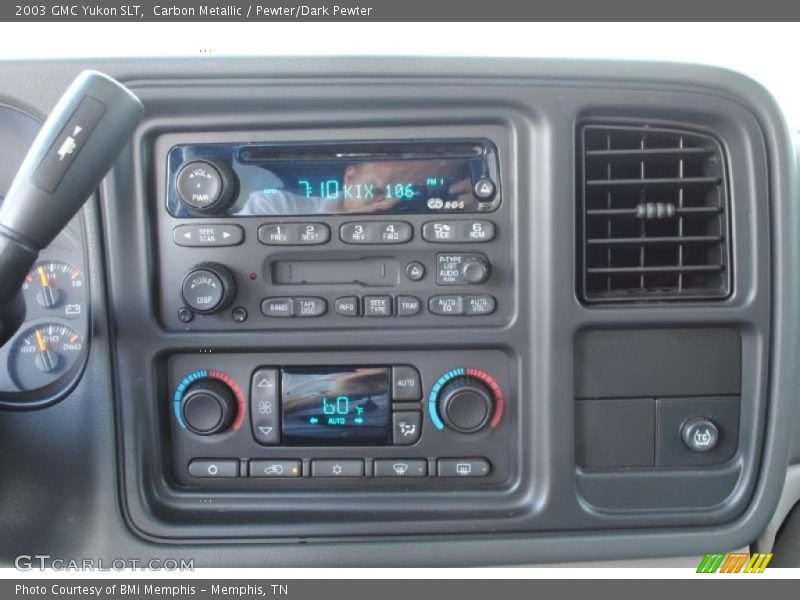 Controls of 2003 Yukon SLT