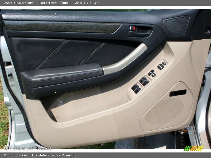 Titanium Metallic / Taupe 2003 Toyota 4Runner Limited 4x4