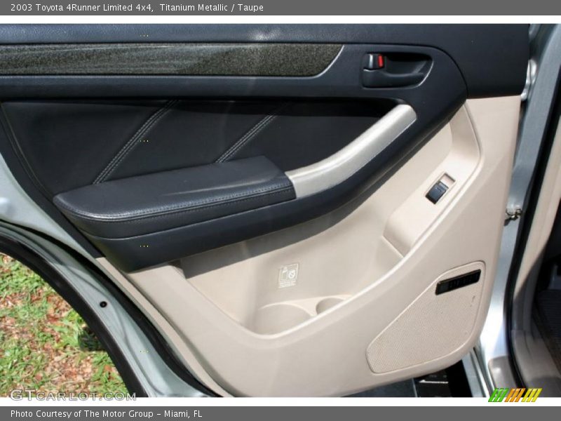 Titanium Metallic / Taupe 2003 Toyota 4Runner Limited 4x4