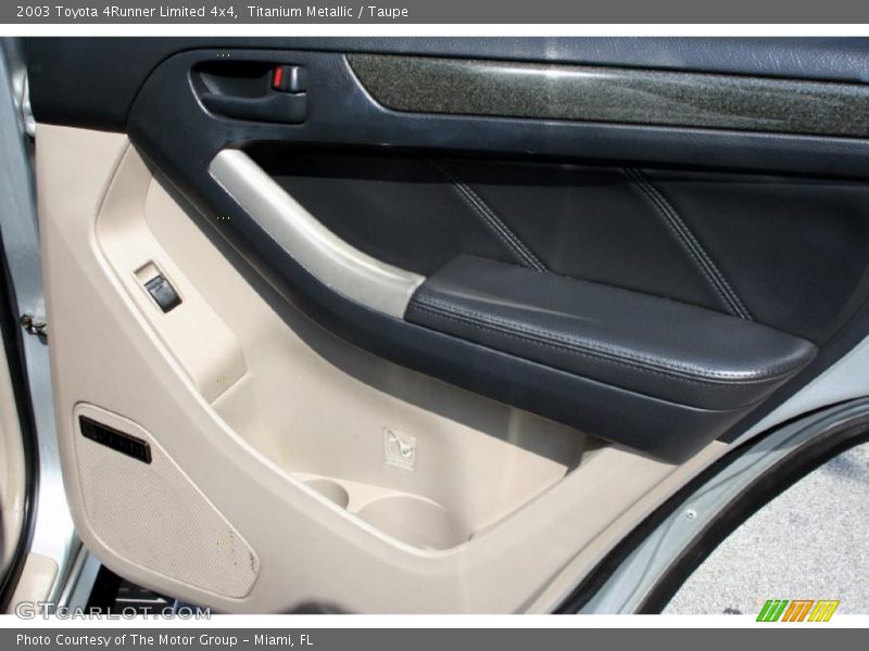 Titanium Metallic / Taupe 2003 Toyota 4Runner Limited 4x4