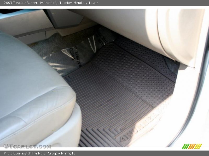 Titanium Metallic / Taupe 2003 Toyota 4Runner Limited 4x4