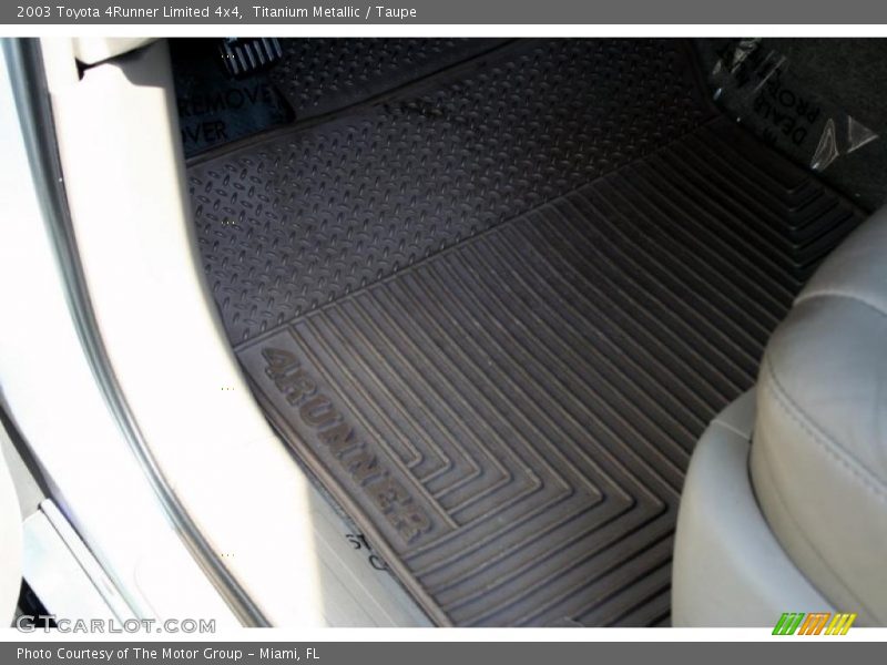 Titanium Metallic / Taupe 2003 Toyota 4Runner Limited 4x4