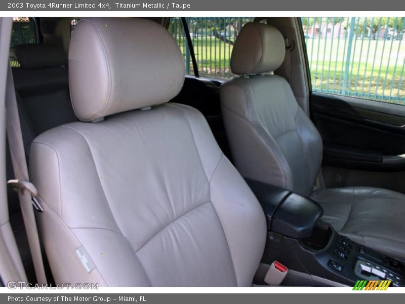 Titanium Metallic / Taupe 2003 Toyota 4Runner Limited 4x4