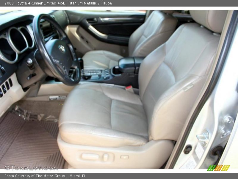 Titanium Metallic / Taupe 2003 Toyota 4Runner Limited 4x4